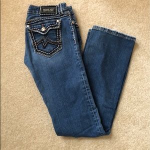 Miss Me boot cut jeans 30x34